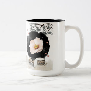 Traditionelles Design Zweifarbige Tasse