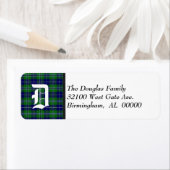Traditionelles Douglas Tartan Kariert Monogram (Insitu)
