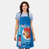 Traditionelles englisches Frühstück Schürze (Getragen)