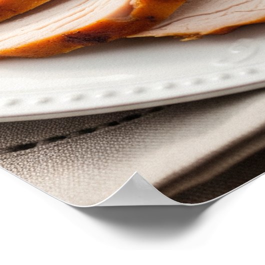 Traditionelles Erntedank Poster (Ecke)