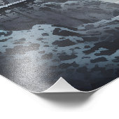 Traditionelles Festhalten des japanischen Tempels Fotodruck (Ecke)