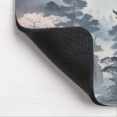 Traditionelles Festhalten des japanischen Tempels Mousepad (Ecke)