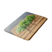 Traditionelles finnisches Bad auf einer Mole Badematte (Schrägansicht)