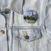 Traditionelles Fischerdorf Marken in den Niederlan Button (Beispiel)