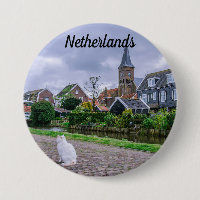 Traditionelles Fischerdorf Marken in den Niederlan