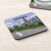 Traditionelles Fischerdorf Marken in den Niederlan Getränkeuntersetzer (Linke Seite)