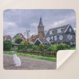 Traditionelles Fischerdorf Marken in den Niederlan Sherpadecke
