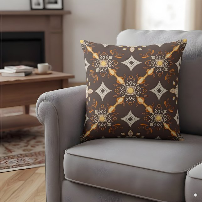 Traditionelles Folklore-Motiv Kissen (Von Creator hochgeladen)