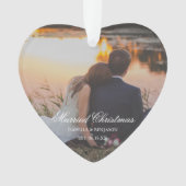 Traditionelles Foto Elegante Ornament (Vorderseite)