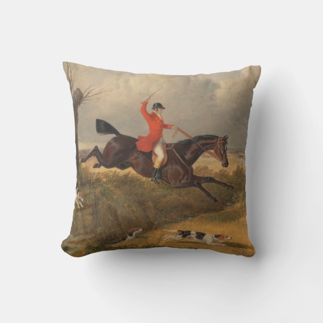 traditionelles Fuchsjagdkissen Kissen (Vorderseite)