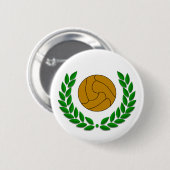 Traditionelles Fußball-/Fußball-Abzeichen Button (Vorne & Hinten)