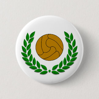 Traditionelles Fußball-/Fußball-Abzeichen Button