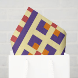 Traditionelles geometrisches ethnisches Motiv  Seidenpapier