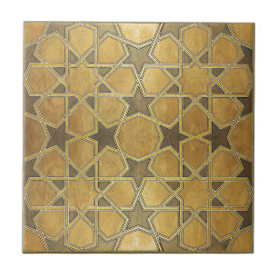 Traditionelles geometrisches Muster Fliese