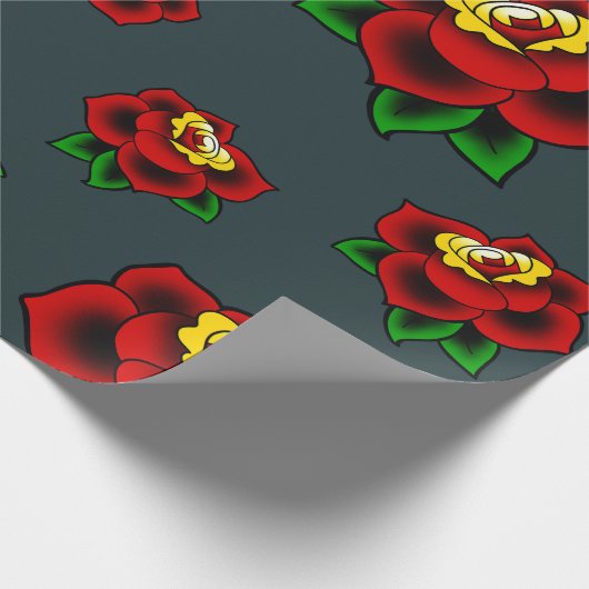 Traditionelles Geschenkpapier (Ecke)