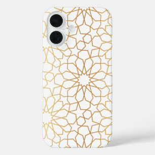 Traditionelles Gold-Töpferwaren iPhone 16 Hülle