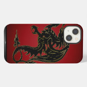 Traditionelles Gradient-Drachen-Case von Case-Mate iPhone Hülle (Rückseite (Horizontal))