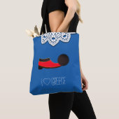 Traditionelles Griechisches Tsarouchi & Doily Tasche (Von Nahem)