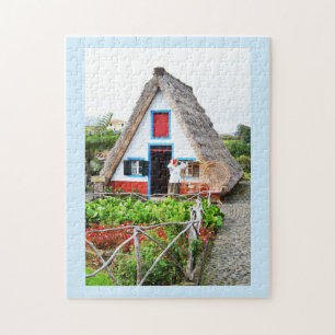 Traditionelles Haus in Santana Puzzle