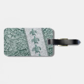 Traditionelles hawaiianisches Tapa und Honu Gepäckanhänger (Rückseite horizontal)