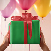 Traditionelles - helles Grün - Papierblätter Geschenkpapier Set