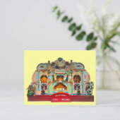 Traditionelles holländisches Eichenorgan Postkarte (Stehend Vorderseite)