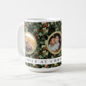 Traditionelles Holly-3-Foto Kaffeetasse (Vorderseite Links)