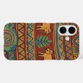 TRADITIONELLES IGOROT-KUNSTDESIGN Case-Mate iPhone HÜLLE (Rückseite (Horizontal))