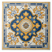 Traditionelles Indien Traditionelle Zierkunst 1 Fliese (Vorderseite)