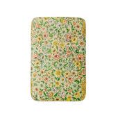 Traditionelles indisches Frühlingsblumendesign Badematte (Vorderseite Vertikal)