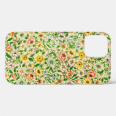Traditionelles indisches Frühlingsblumendesign Case-Mate iPhone Hülle (Rückseite (Horizontal))
