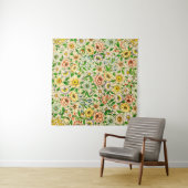 Traditionelles indisches Frühlingsblumendesign Wandteppich (Beispiel)