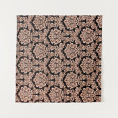 traditionelles indisches Paisley-Muster Wandteppich (Vorderseite (Horizontal))