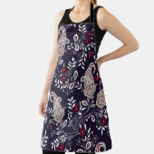 Traditionelles indisches Paisley, nahtlos Muster. Schürze (InSitu)