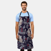 Traditionelles indisches Paisley, nahtlos Muster. Schürze (Getragen)