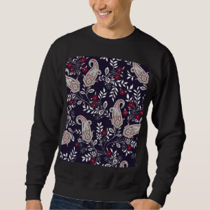 Traditionelles indisches Paisley, nahtloses Muster Sweatshirt
