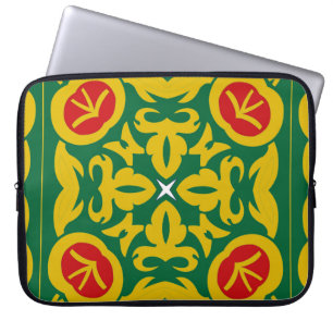 Traditionelles islamisches Muster. Bandana-Printde Laptopschutzhülle