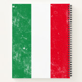 Traditionelles italienisches Flag Familienrezepte  Notizblock (Rückseite)