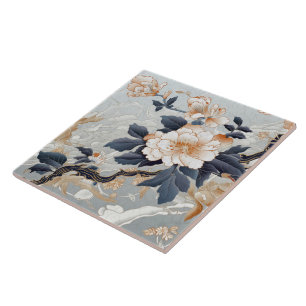 Traditionelles Japan Kutani Zierkunst 12 Fliese