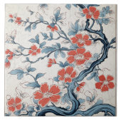 Traditionelles Japan Kutani Zierkunst 14 Fliese (Vorderseite)