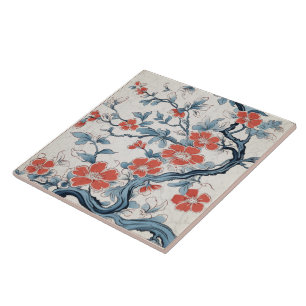 Traditionelles Japan Kutani Zierkunst 14 Fliese