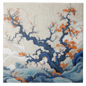 Traditionelles Japan Kutani Zierkunst 18 Fliese (Vorderseite)