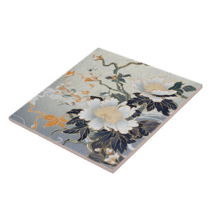 Traditionelles Japan Kutani Zierkunst 8 Fliese