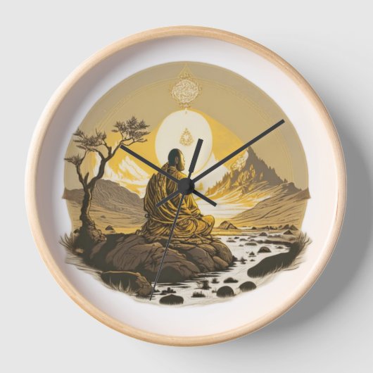 Traditionelles Japanisch Uhr (Vorderseite)