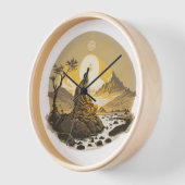 Traditionelles Japanisch Uhr (Winkel)