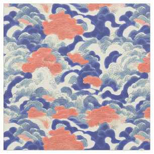 Traditionelles japanisches chinesisches Muster Stoff