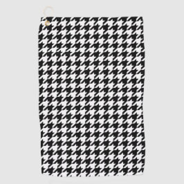 Traditionelles japanisches Design3 - CHIDORI- Schw Golfhandtuch