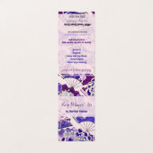 Traditionelles japanisches Fans ART EVENT Visitenkarten (Außenseite Aufgefaltet)