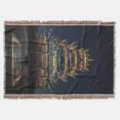 Traditionelles japanisches Gebäude beleuchtet Nach Decke (Vorderseite)