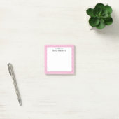 Traditionelles japanisches Gittermuster Post-it Klebezettel (Büro)